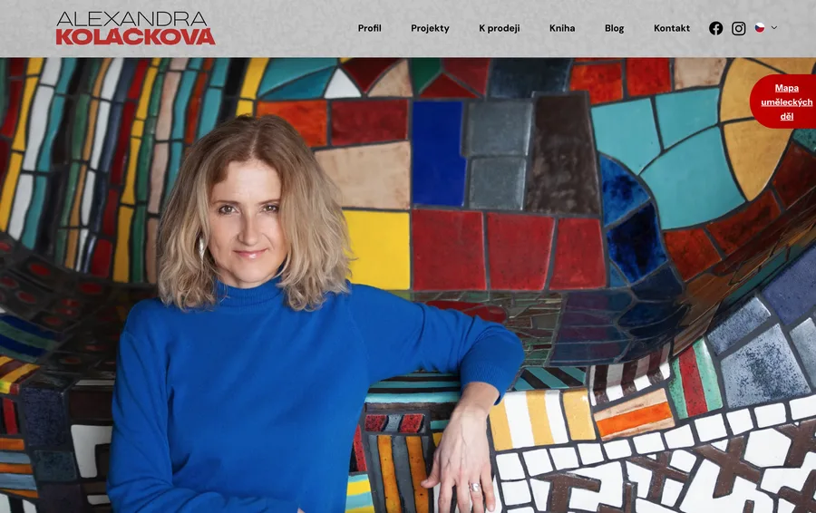 Alexandra Koláčková - web